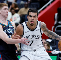 NBA: Brooklyn Nets remonta 23 puntos en Detroit y corta su racha de 10 derrotas con triunfo ante los Pistons (107-105)