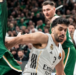 EuroLeague: Zalgiris Kaunas castiga a Real Madrid (87-85) en un final decidido desde el tiro libre y un último lanzamiento blanco fallido
