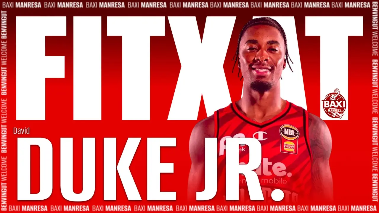El BAXI Manresa incorpora a David Duke Jr. hasta final de temporada
