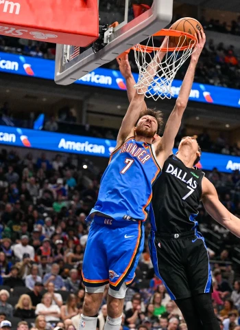 NBA: Oklahoma City Thunder (100-87) Dallas Mavericks | Shai Gilgeous-Alexander mantiene su histórica racha y consolida a OKC en la cima