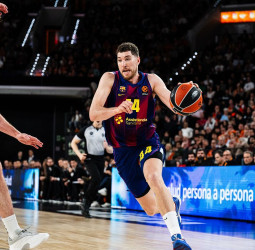 Valencia Basket confirma el mal estado de forma cayendo en el Roig Arena ante un FC Barcelona con bajas (62-66)