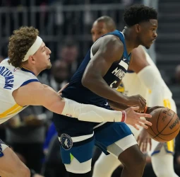NBA: Anthony Edwards firma 42 puntos y los Minnesota Timberwolves vencen a los Golden State Warriors (127-117)