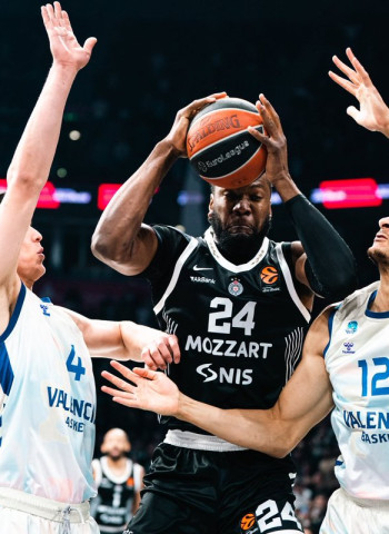 EuroLeague: Partizan remonta ante Valencia Basket y se impone tras dos prórrogas en Belgrado (110-104)