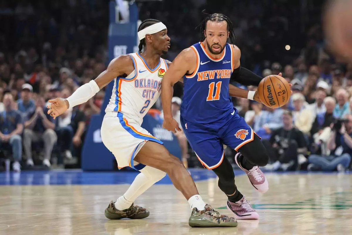 NBA: Shai Gilgeous-Alexander decide en el último cuarto y Thunder supera a Knicks (111-100)