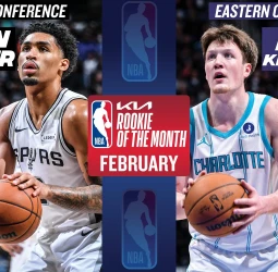 NBA: Dylan Harper y Kon Knueppel, elegidos Rookies del Mes de febrero
