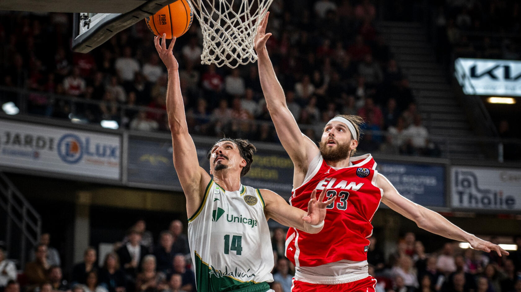 El Unicaja, rumbo a los cuartos de final de la BCL, 70-80