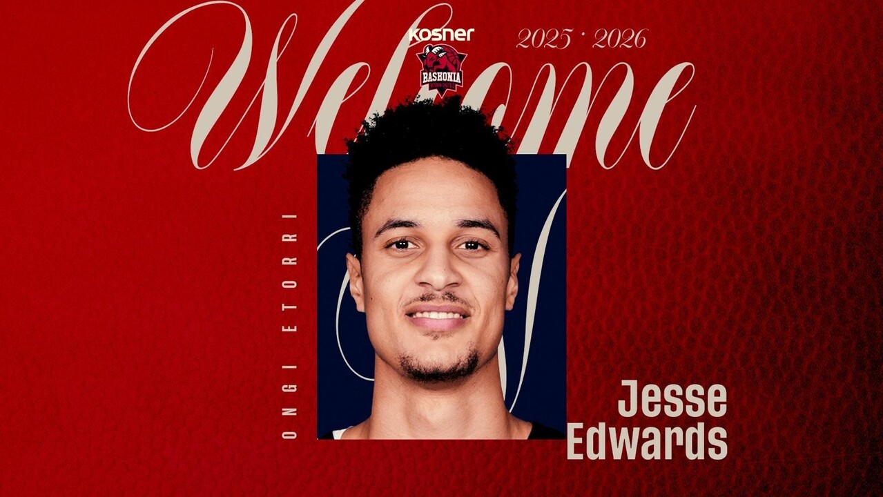 Jesse Edwards, nueva pieza para el juego interior de Kosner Baskonia