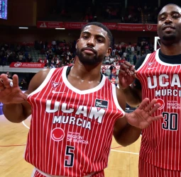 UCAM Murcia supera al Surne Bilbao desde el triple (100-81)