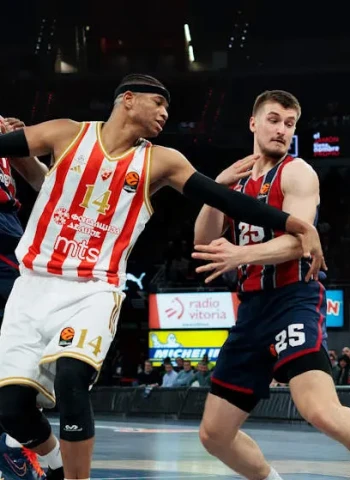 EuroLeague: Crvena Zvezda sobrevive en el Buesa Arena tras una prórroga ante Baskonia (100-108)