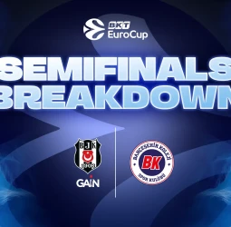 BKT EuroCup: Besiktas y Bahcesehir disputan un histórico duelo turco por un puesto en la final