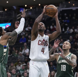 NBA: Evan Mobley y James Harden lideran a Cleveland Cavaliers (123-116) ante Milwaukee Bucks en un duelo marcado por las ausencias