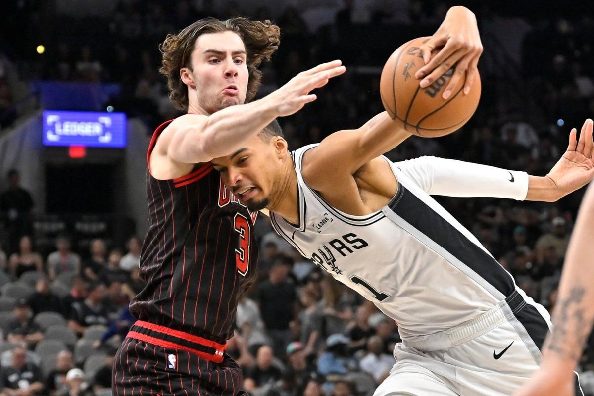 NBA: Victor Wembanyama firma el doble-doble más rápido de la historia y lidera a los Spurs ante Bulls (129-114)