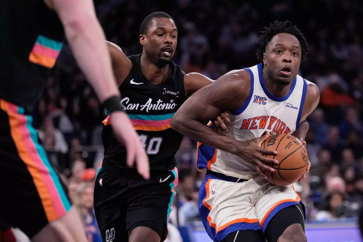 NBA: San Antonio Spurs (89-114) New York Knicks | Mikal Bridges y Jalen Brunson frenan la racha histórica texana en el Madison Square Garden