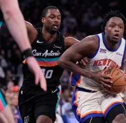 NBA: San Antonio Spurs (89-114) New York Knicks | Mikal Bridges y Jalen Brunson frenan la racha histórica texana en el Madison Square Garden