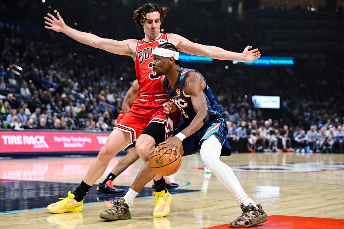 NBA: Shai Gilgeous-Alexander lidera a Oklahoma City Thunder y un parcial de 22-0 decide ante Chicago Bulls (131-113)