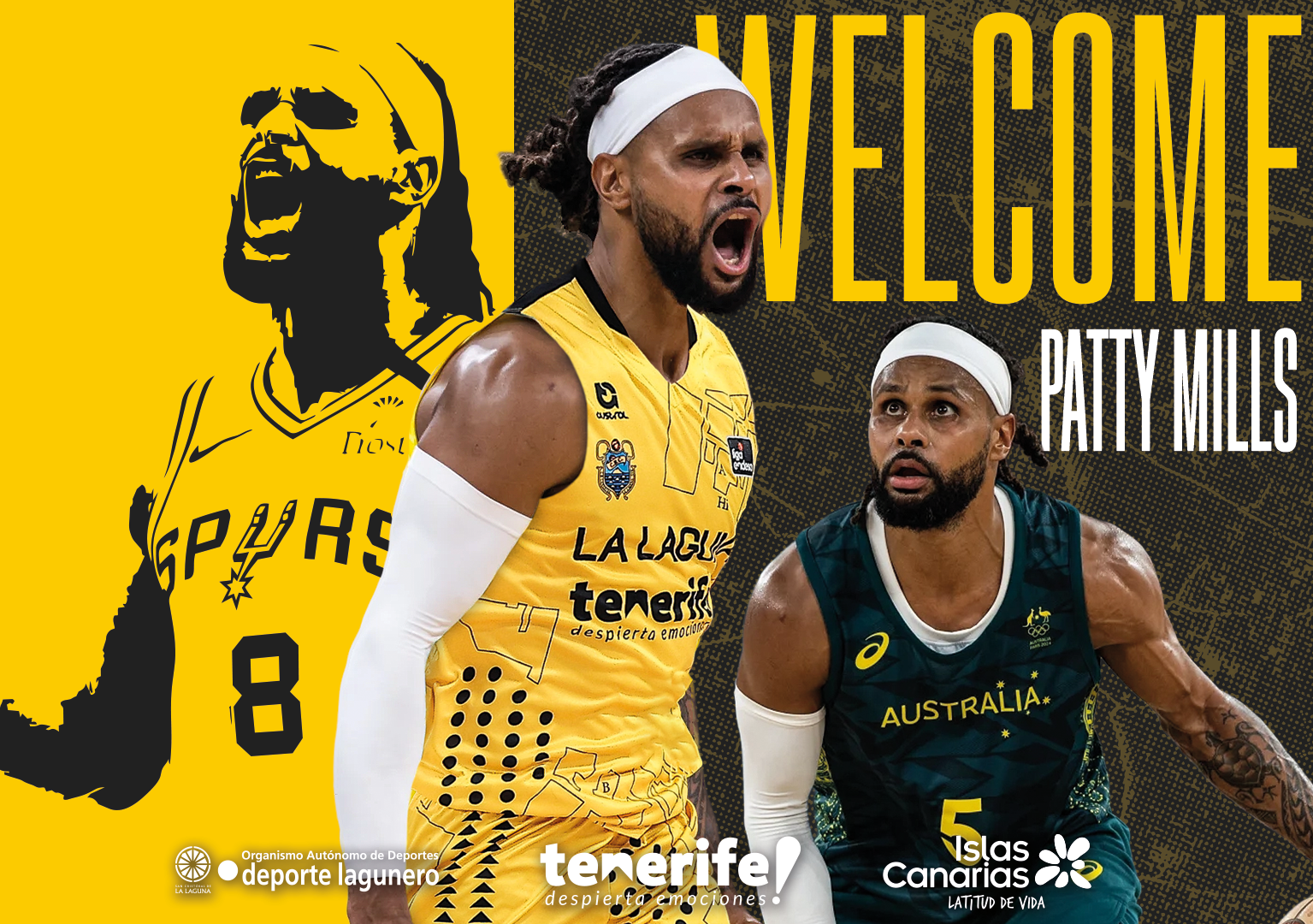 La Laguna Tenerife ficha a Patty Mills