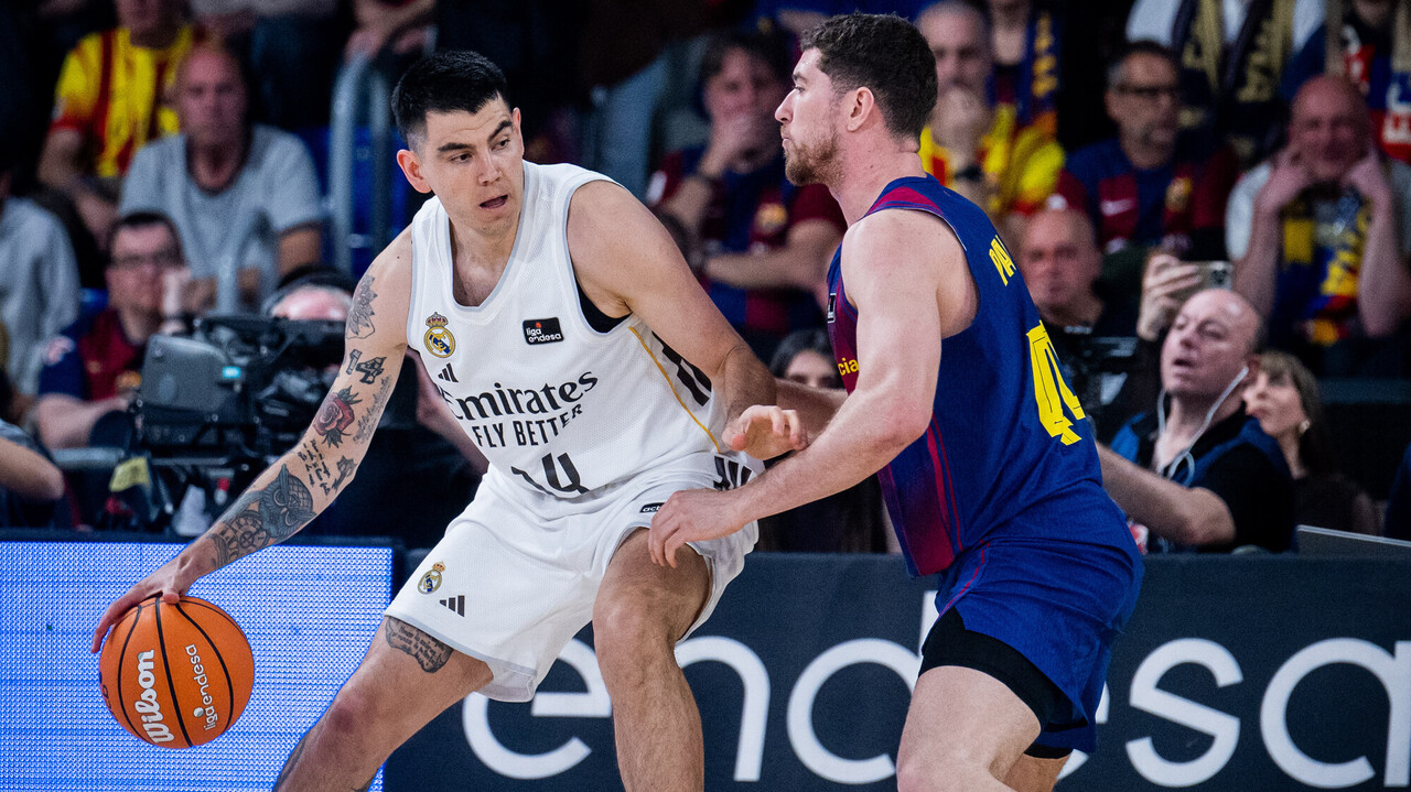 Golpe de autoridad del Real Madrid en el clásico (76-95)
