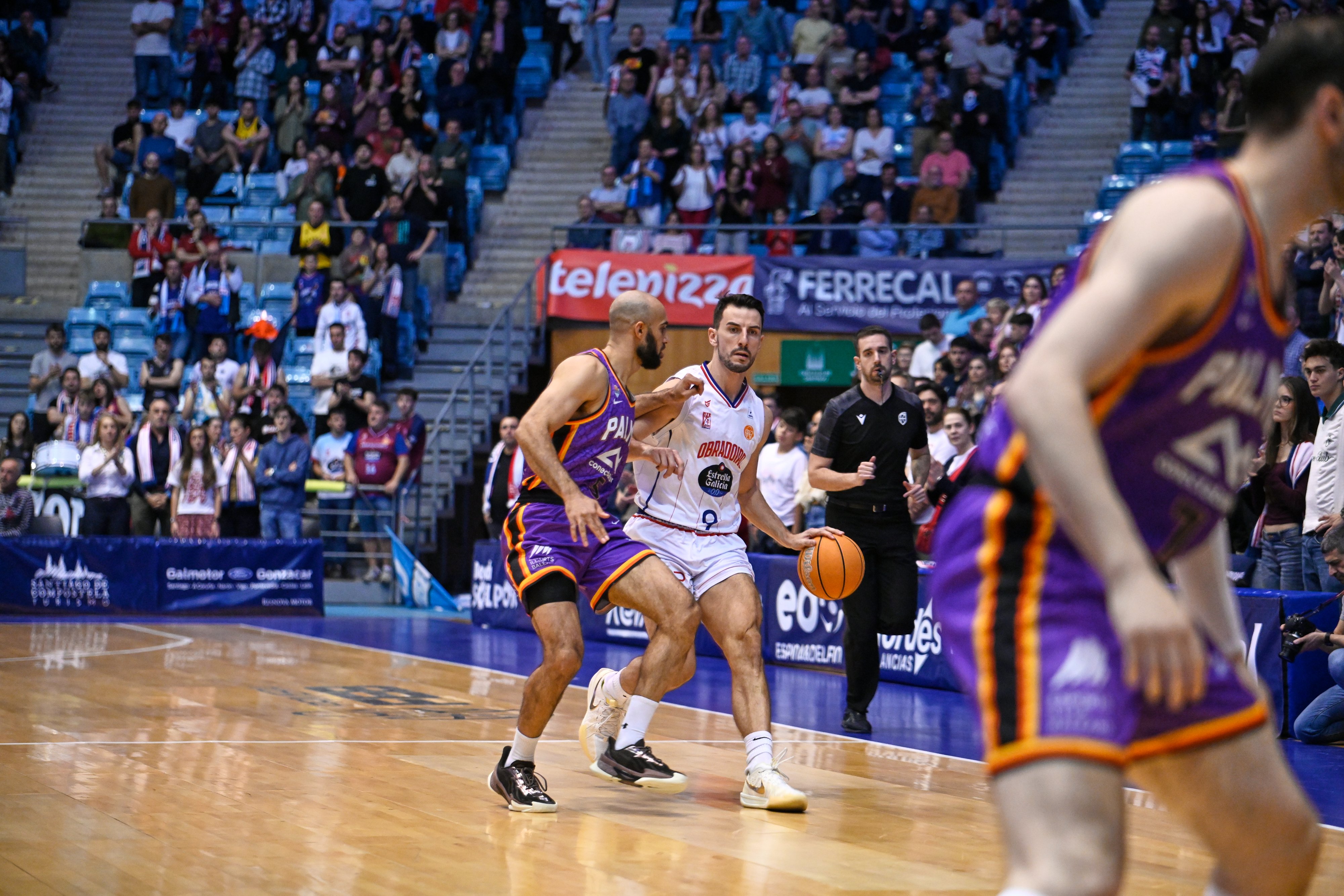 Los triples de Leo Westermann y el trabajo de Galán evitan un pinchazo de Monbus Obradoiro (89-80)