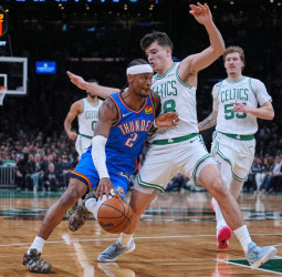 NBA: Jaylen Brown lidera la remontada de Boston Celtics y pone fin a la racha de 12 victorias de Oklahoma City Thunder (119-109)