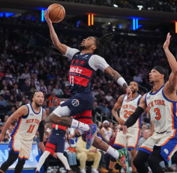NBA: Jokic y los Nuggets siguen firmes; Celtics pierden, Knicks y Suns arrasan