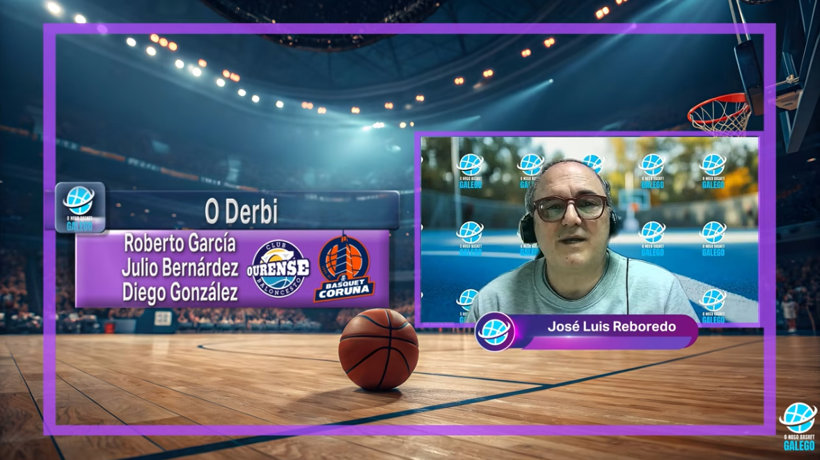 Especial derbi gallego en O Noso Basket: COB, Leyma Coruña y Río Breogán, protagonistas del último programa