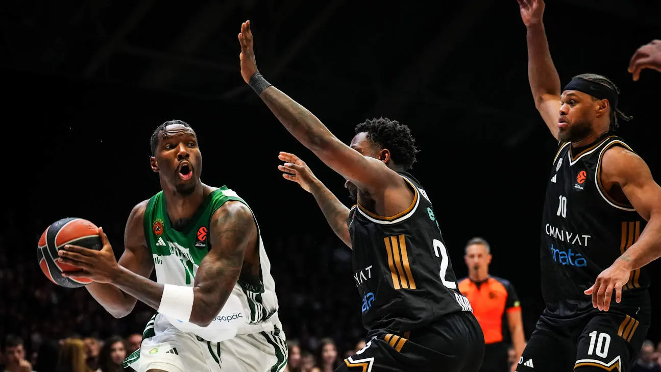EuroLeague: Panathinaikos vence a Dubai en Sarajevo (107-104) con un final decidido por Kendrick Nunn