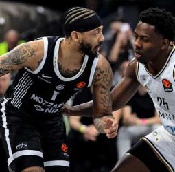 EuroLeague: Partizan supera a ASVEL en Belgrado (79-78) con un tiro libre decisivo de Carlik Jones