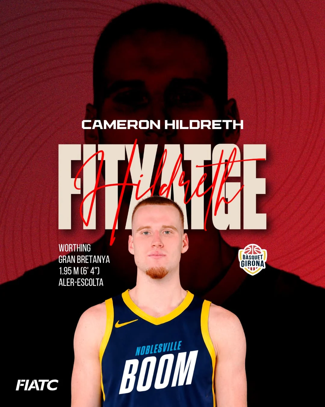 Cameron Hildreth ficha por el Bàsquet Girona