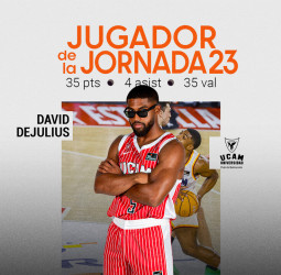 David DeJulius, Jugador de la Jornada 23 de la Liga Endesa 2025-26