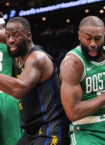 NBA: Jaylen Brown impulsa a Boston Celtics (120-99) ante Golden State Warriors con una primera mitad dominante
