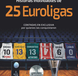 Ya a la venta el libro "Historias inolvidables de 25 Euroligas"