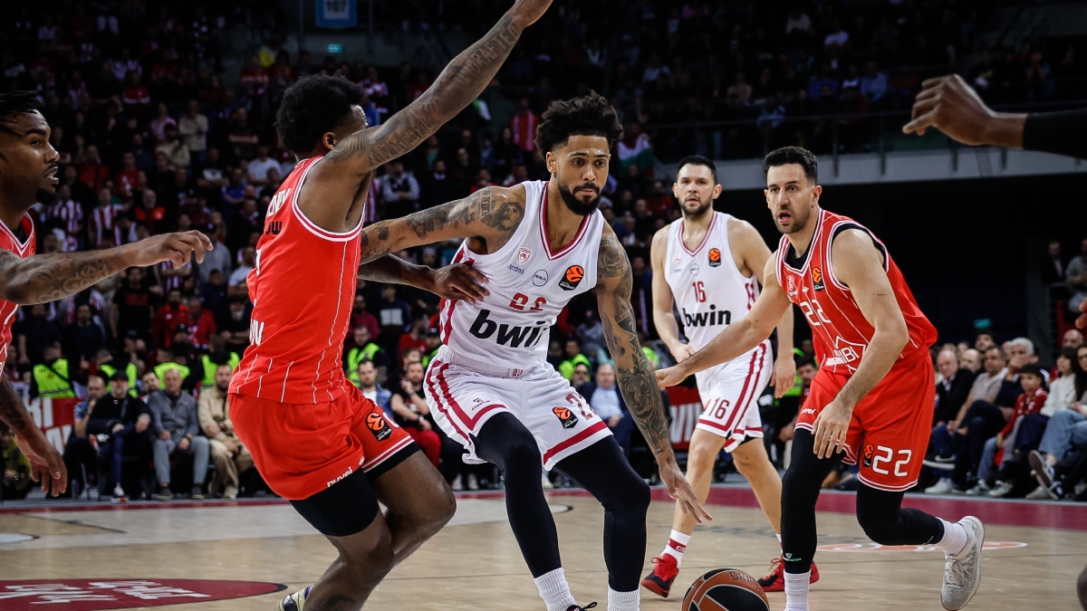EuroLeague: Olympiacos asegura el factor cancha ante Hapoel Tel Aviv en Sofía (85-89)