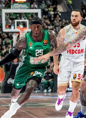 EuroLeague: Panathinaikos doblega a Mónaco y entra en playoffs con un gigante TJ Shorts (87-79)
