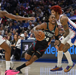 NBA: Detroit Pistons aseguran el primer puesto del Este tras vencer a Philadelphia 76ers (116-93)