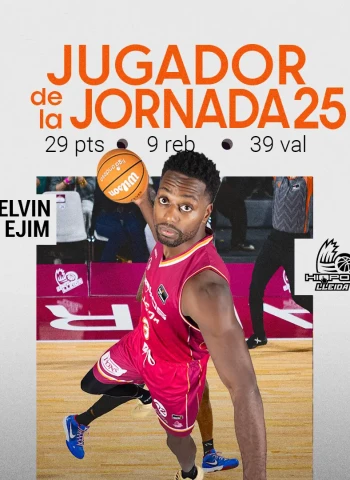 Melvin Ejim, Jugador de la Jornada 25