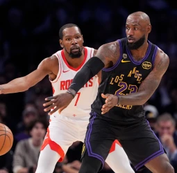 NBA: LeBron James vuelve a mandar y los Angeles Lakers golpean a Houston Rockets (94-101) [2-0]