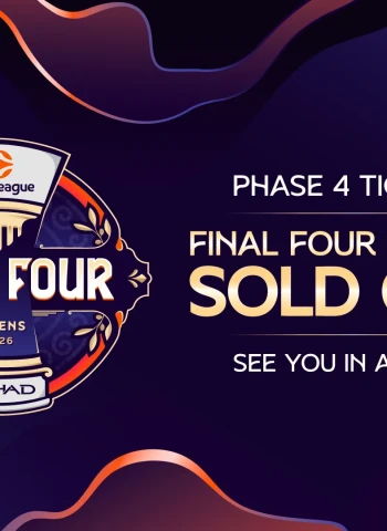 EuroLeague: La Final Four 2026 de Atenas cuelga el cartel de completo tras agotar todas sus entradas