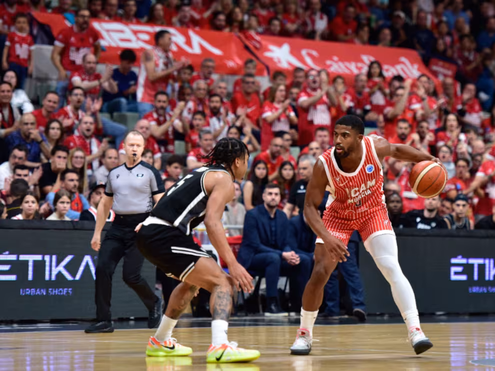 FIBA Europe Cup: PAOK elimina a UCAM Murcia pese a los 41 puntos de DeJulius (89-85)