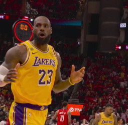 NBA: LeBron James rescata a Los Angeles Lakers con una remontada épica ante Rockets y pone el 3-0 (108-112)