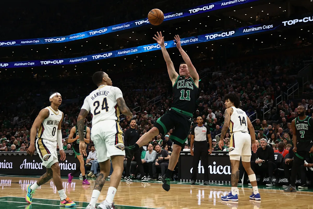Boston Celtics Demolish New Orleans Pelicans with 29 Three-Pointers, Clinch No. 2 in East (144-118)