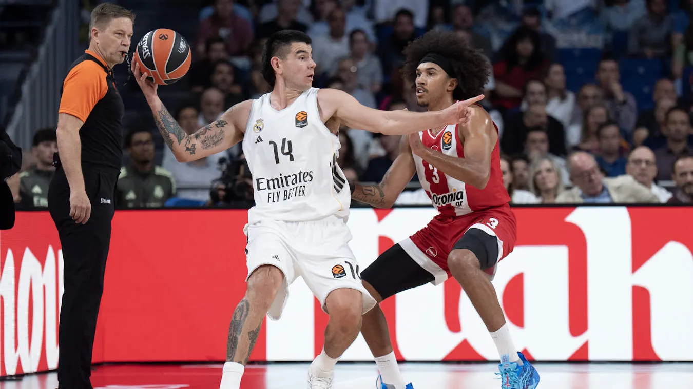 EuroLeague: Olympiacos y Real Madrid se citan en otro clásico con el liderato y el playoff en juego