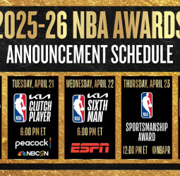 NBA: La liga anuncia los finalistas de los premios individuales de la temporada 2025/26