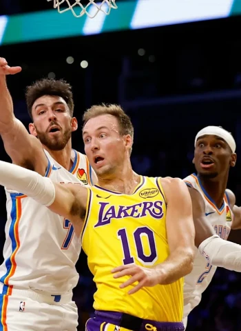 NBA: Shai Gilgeous-Alexander lidera la contundente victoria de Oklahoma City Thunder ante Los Angeles Lakers (123-87)