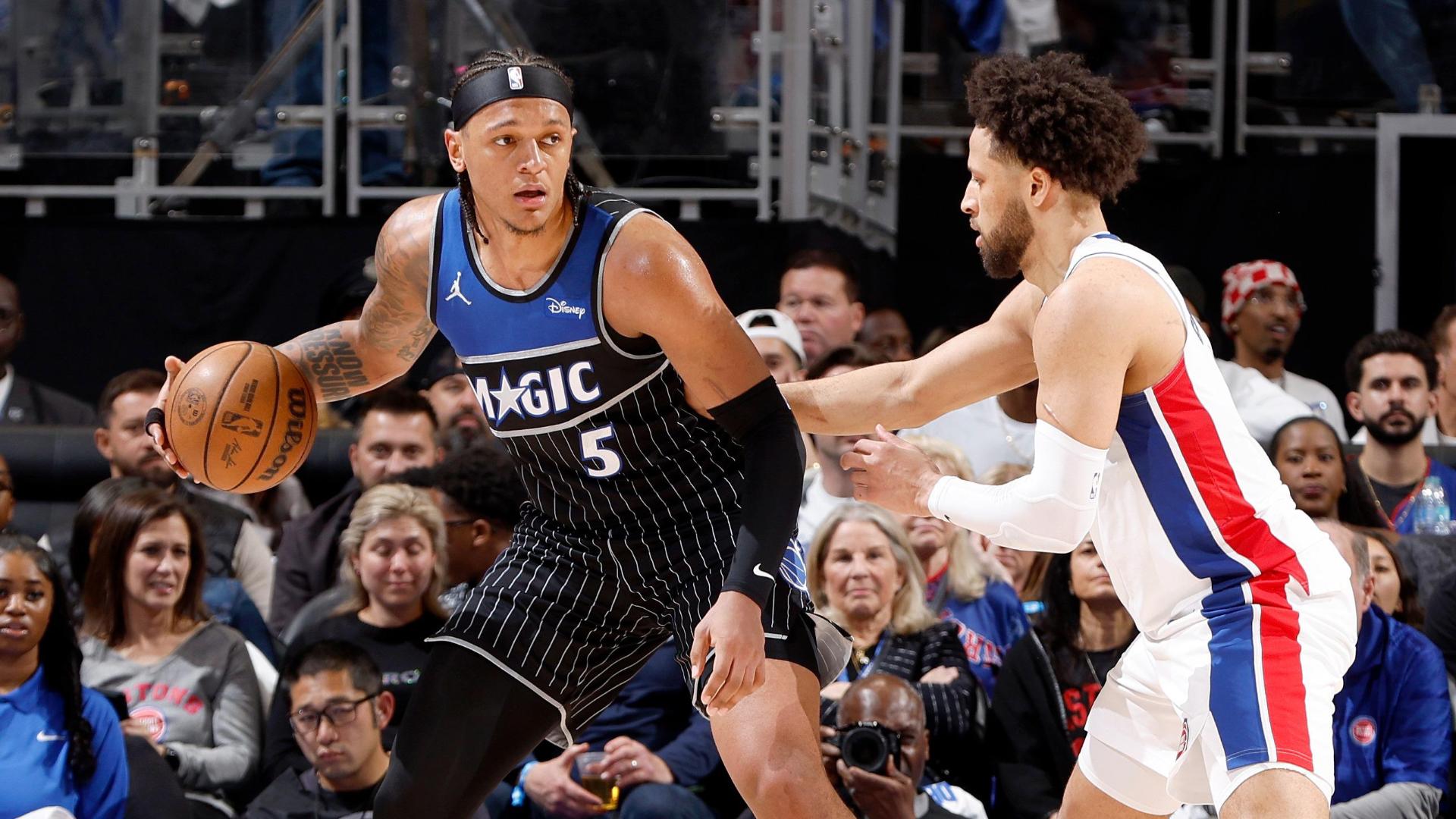 NBA: Paolo Banchero golpea primero y Orlando Magic sorprende a Detroit Pistons (101-112)