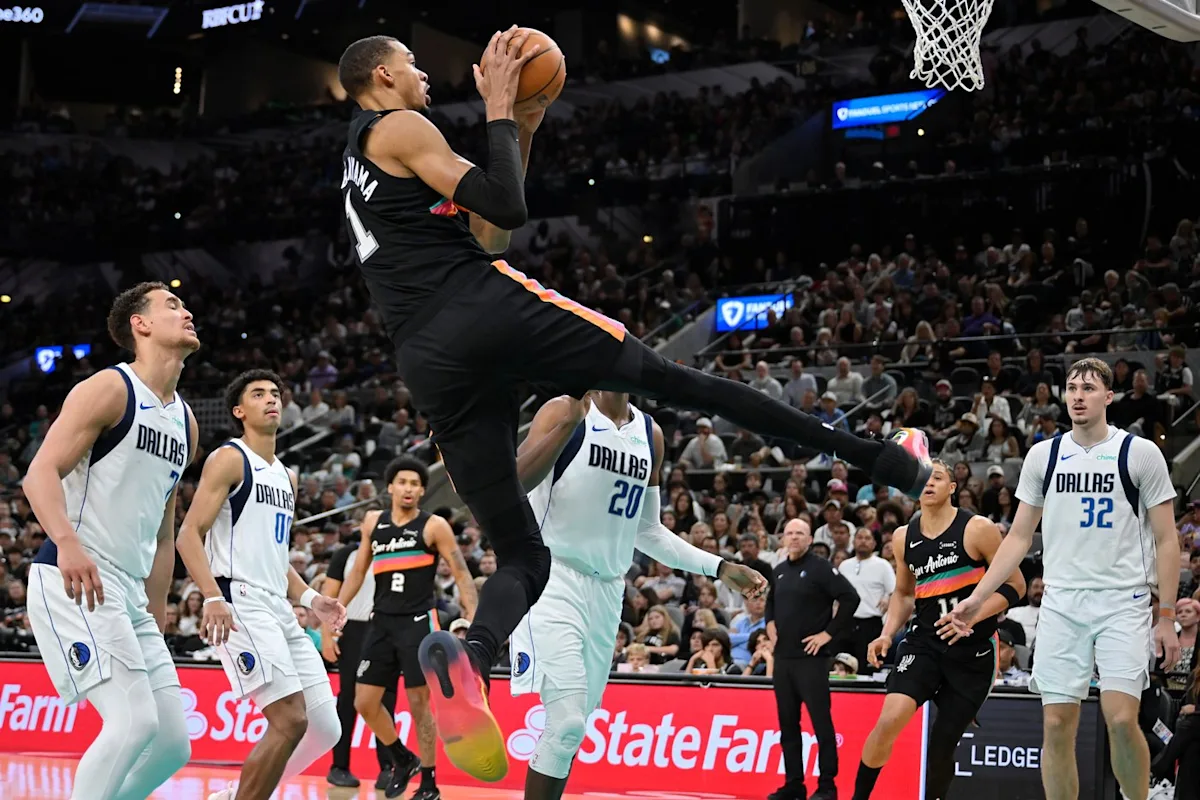 NBA: Victor Wembanyama scores 40 points to lead San Antonio Spurs past Dallas Mavericks (139-120)