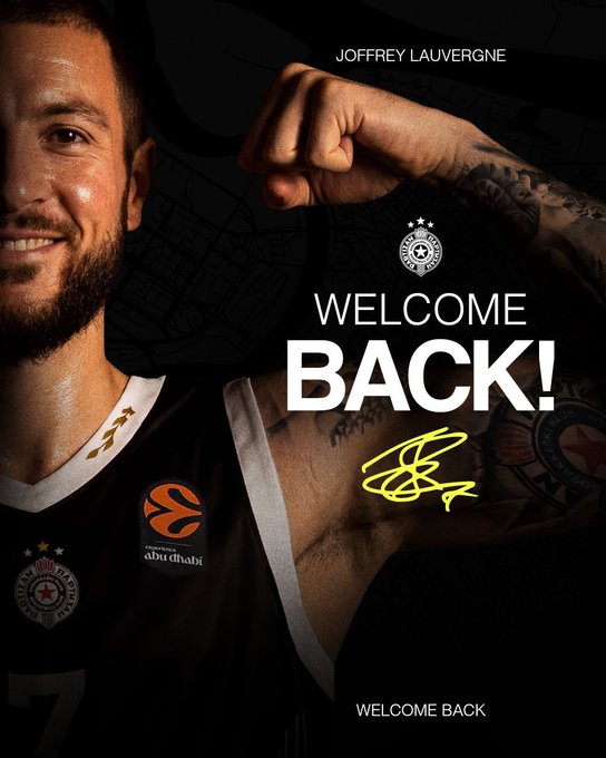 EuroLeague: Partizan recupera a Joffrey Lauvergne, un regreso cargado de historia