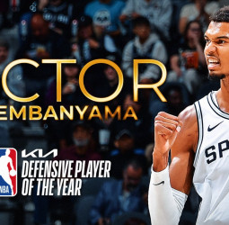 NBA: Victor Wembanyama hace historia y conquista el Defensive Player of the Year 2025-26