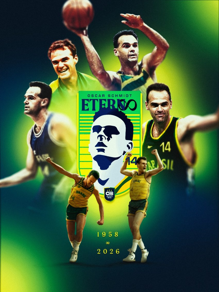 Fallece Oscar Schmidt, leyenda eterna de Brasil y uno de los grandes anotadores de la historia