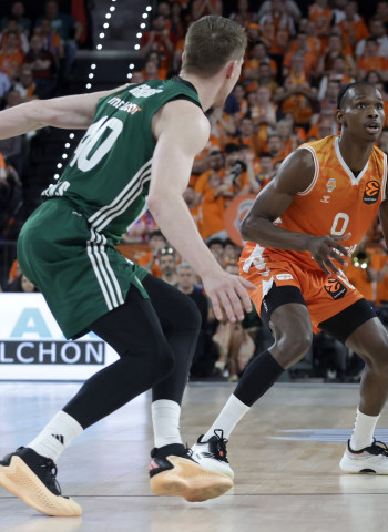 EuroLeague: Valencia Basket se queda a un paso y Panathinaikos toma ventaja (67-68) [0-1]