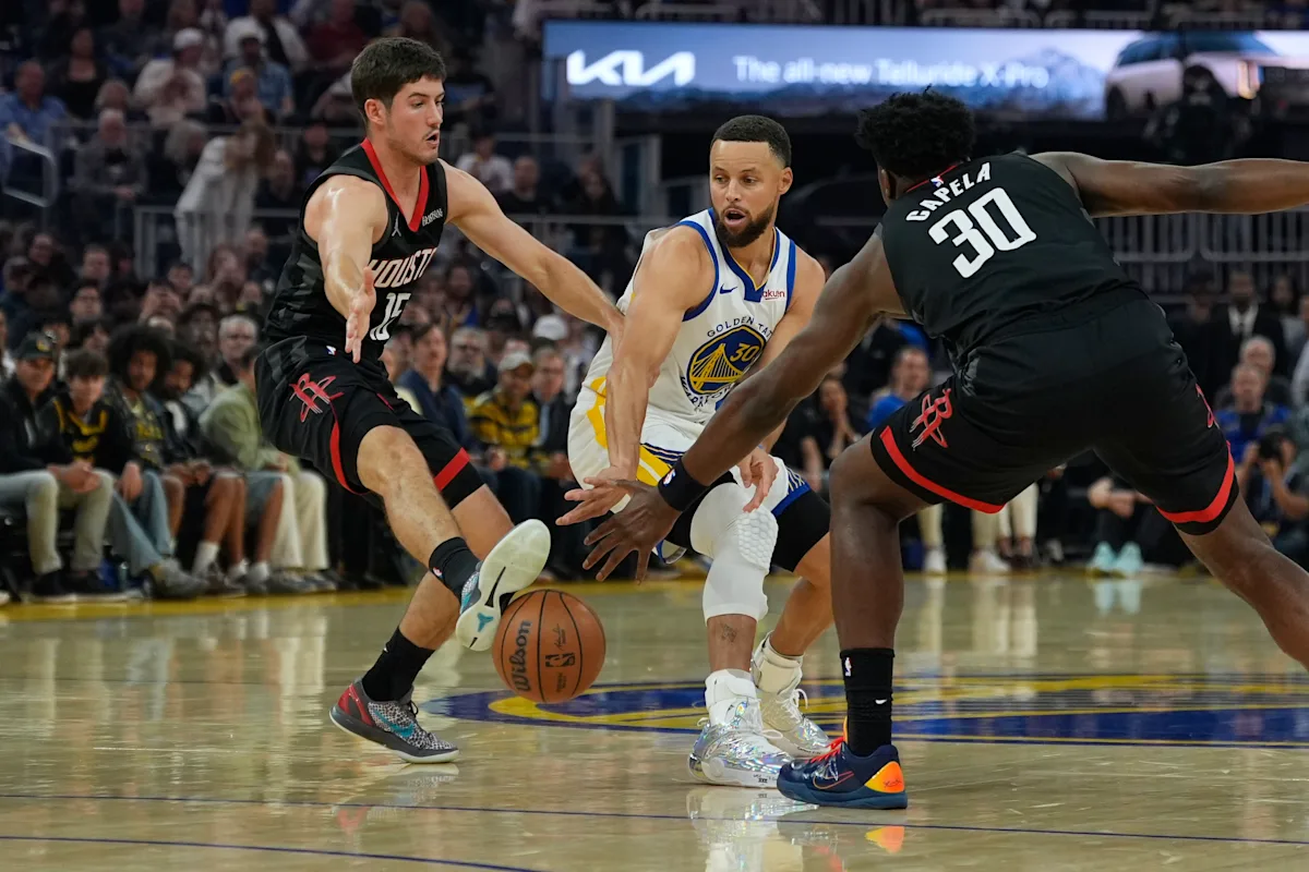 NBA: Houston Rockets supera a Golden State Warriors en el regreso de Stephen Curry (117-116)